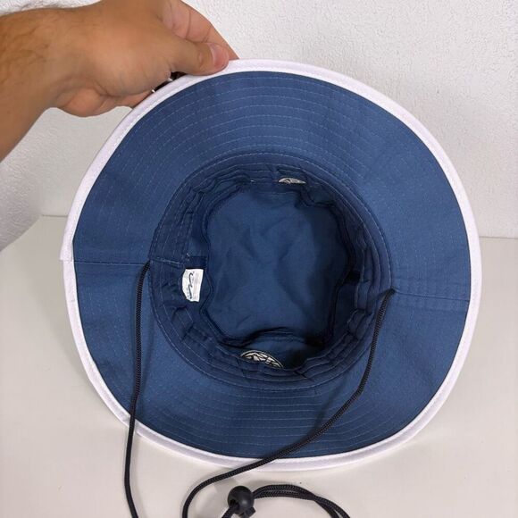 Minnesota Timberwolves Basketball Blue Bucket Hat with String Under Chin One Siz - Picture 7 of 8